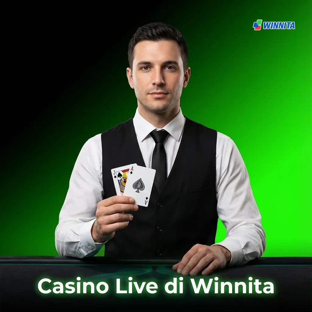 Live casino dealers hosting roulette, blackjack, baccarat, and game shows with real-time HD streaming at Winnita