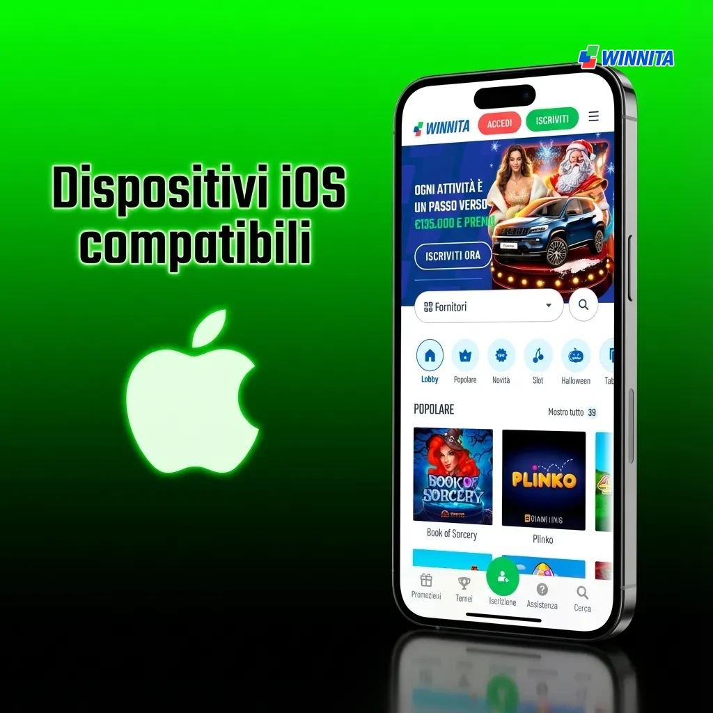 Lista di dispositivi Apple iPhone e iPad compatibili con l'applicazione, da iPhone X a iPhone 15 e vari modelli iPad
