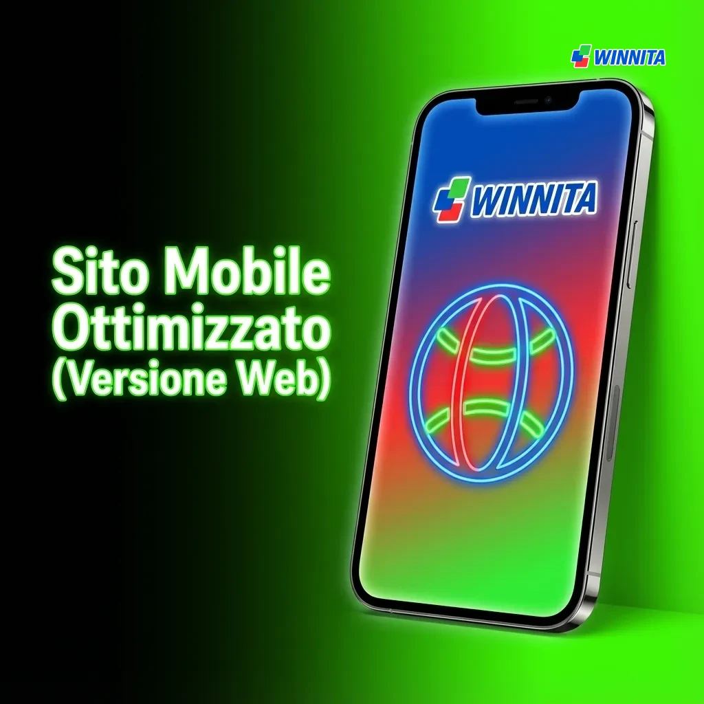 Responsive mobile website interface displaying casino platform on smartphone, accessible via browser without download